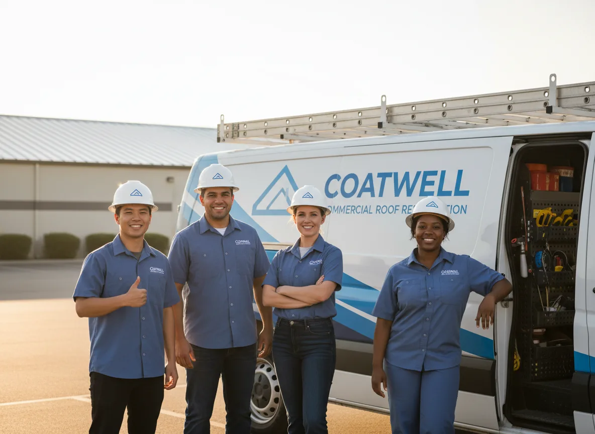 Commercial roof coating company in Bixby, MO